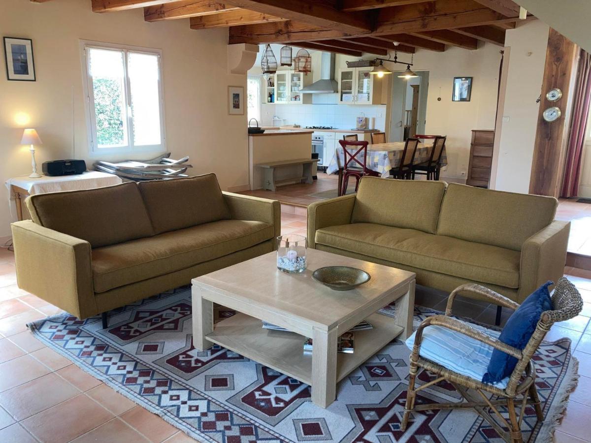 Charmante Maison A Sauzon Avec Grand Jardin, Proche Commerces Et Plage - Fr-1-418-82 Luaran gambar